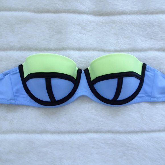 🌵 Victoria's Secret Bikini Swim Strapless Top 32C - Picture 2 of 7